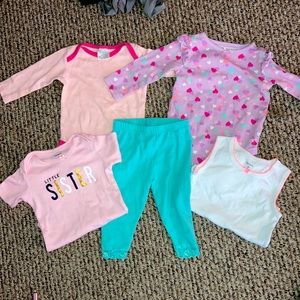 Baby Girl 6-9 months Name brand baby clothes
